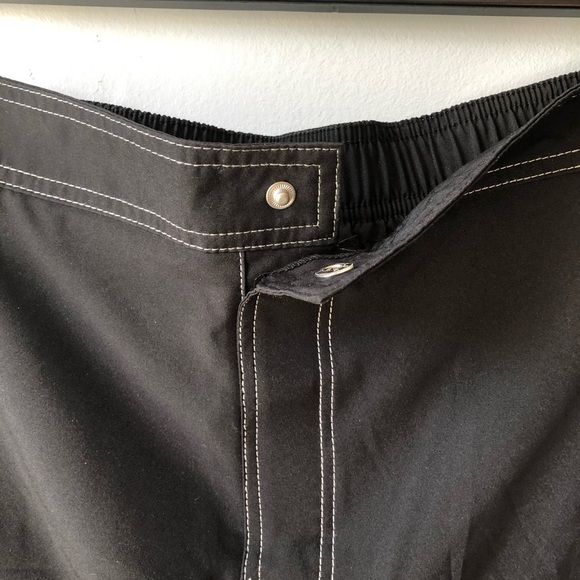 NWT Free Country Women’s Plus Size Swim Board Shorts, Swimsuit bottom black, 2X - Picture 5 of 16